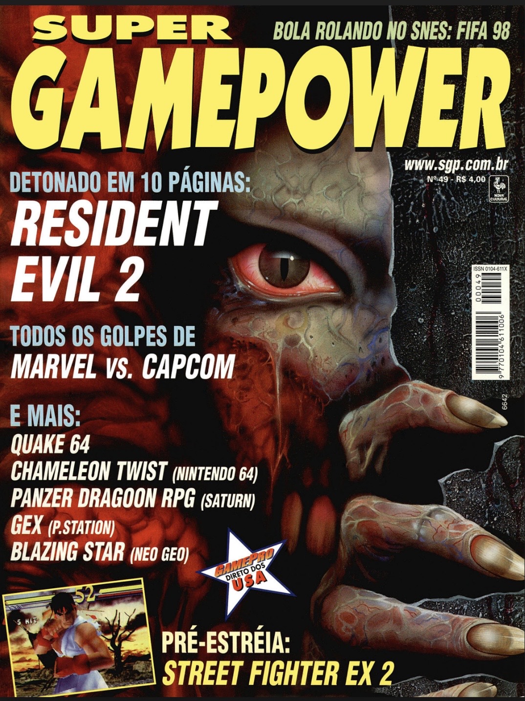 Capa Super GamePower edição 1