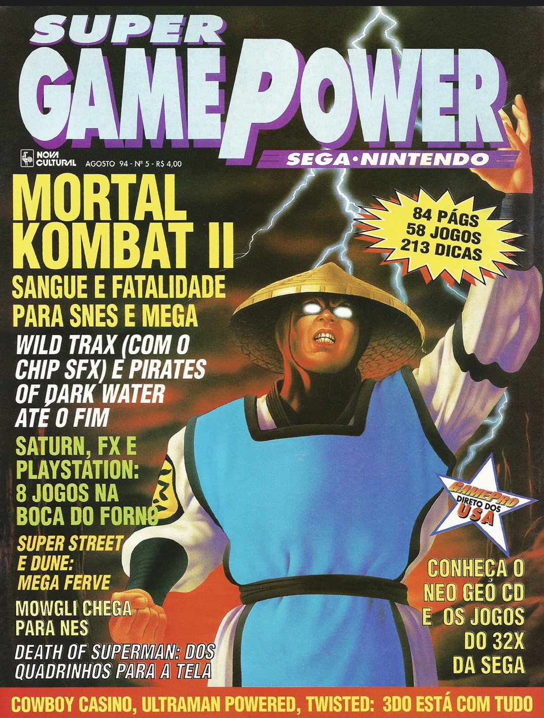 Capa Super GamePower edição 10