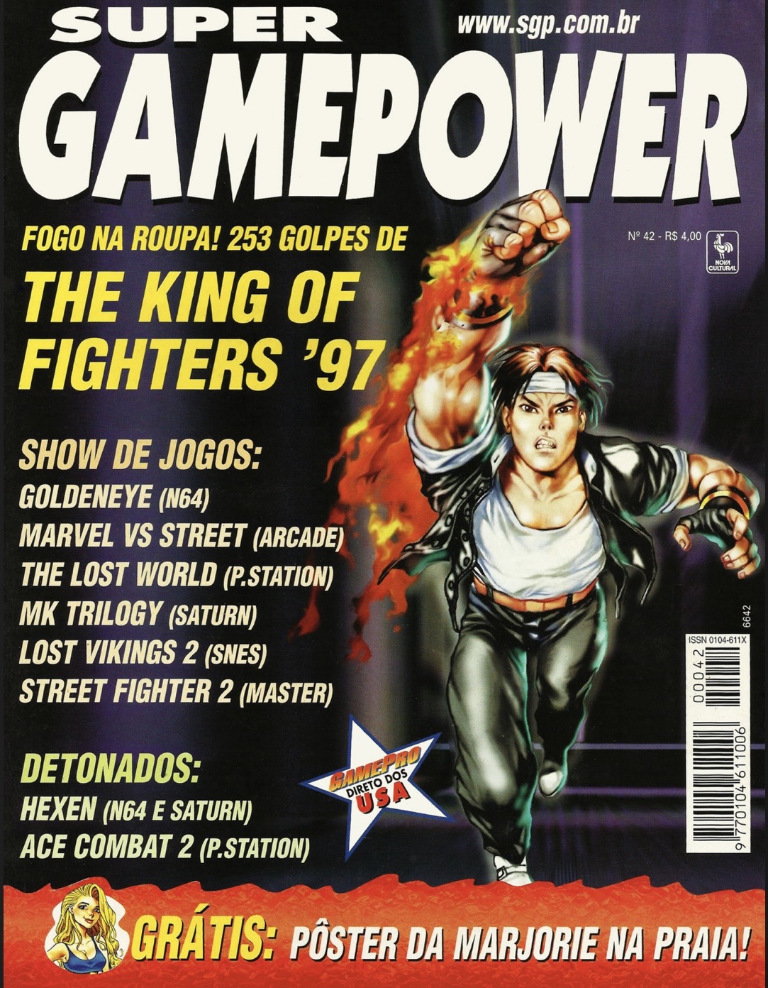 Capa Super GamePower edição 4