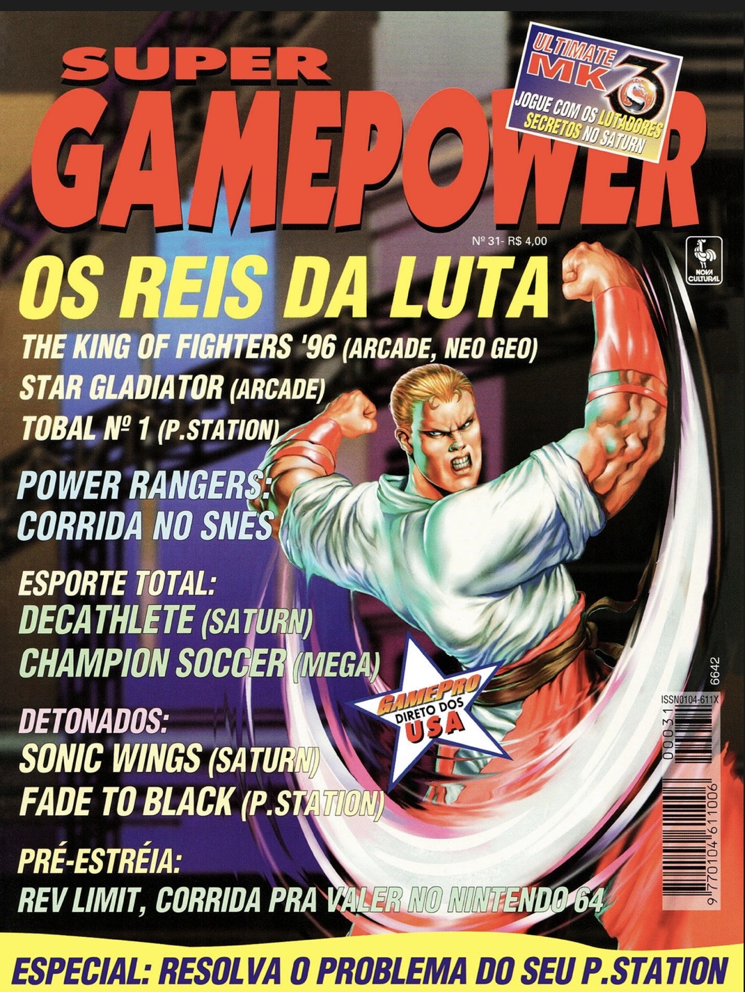 Capa Super GamePower edição 6
