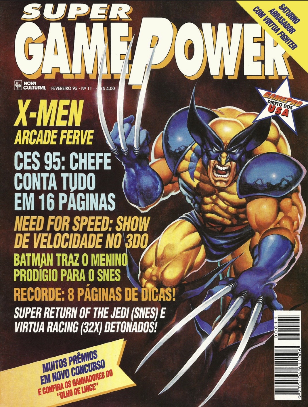 Capa Super GamePower edição 7