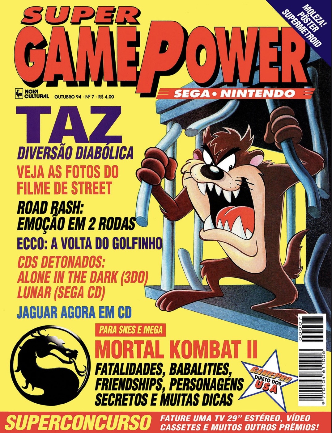 Capa Super GamePower edição 9